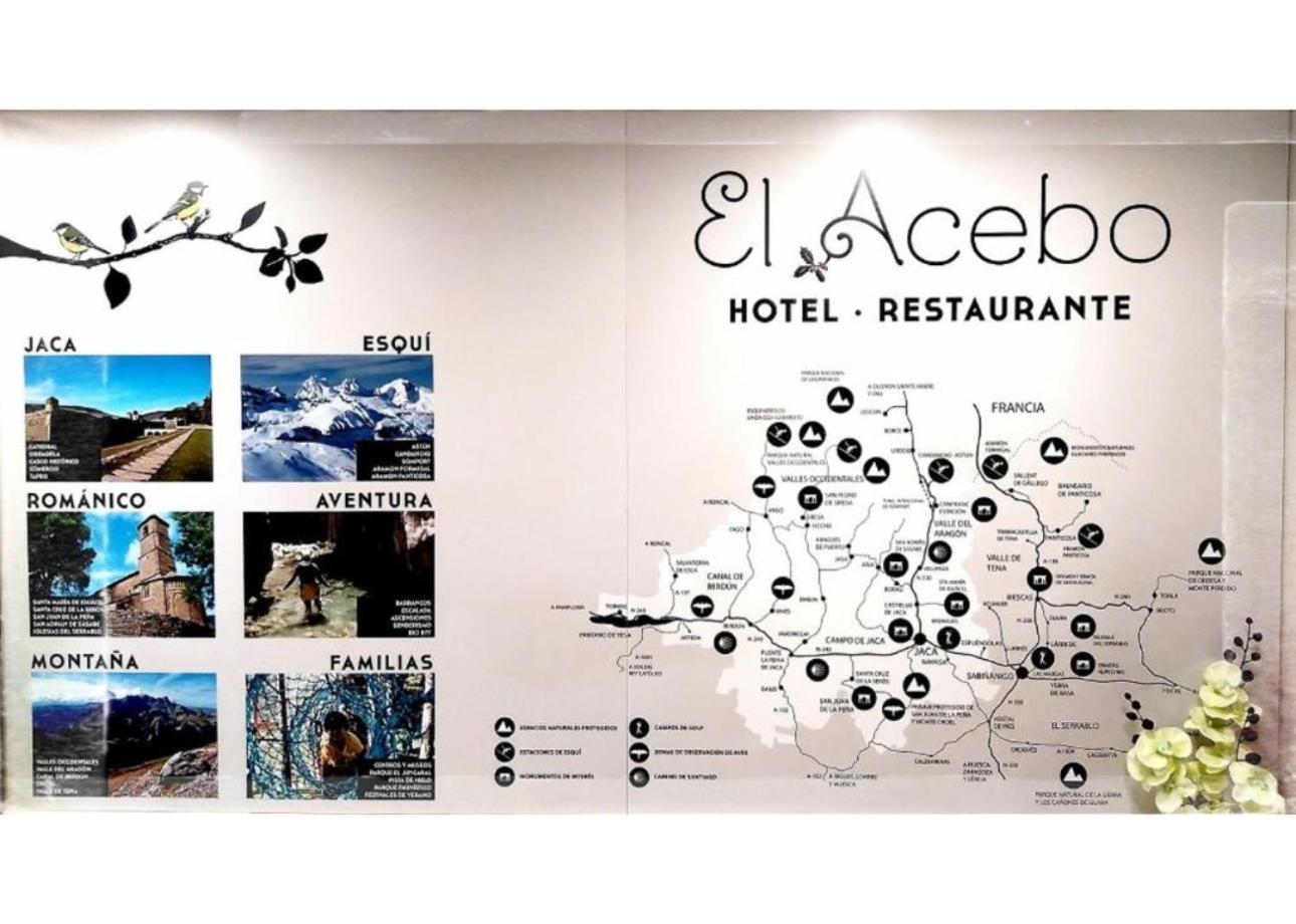 Hotel El Acebo Jaca Extérieur photo